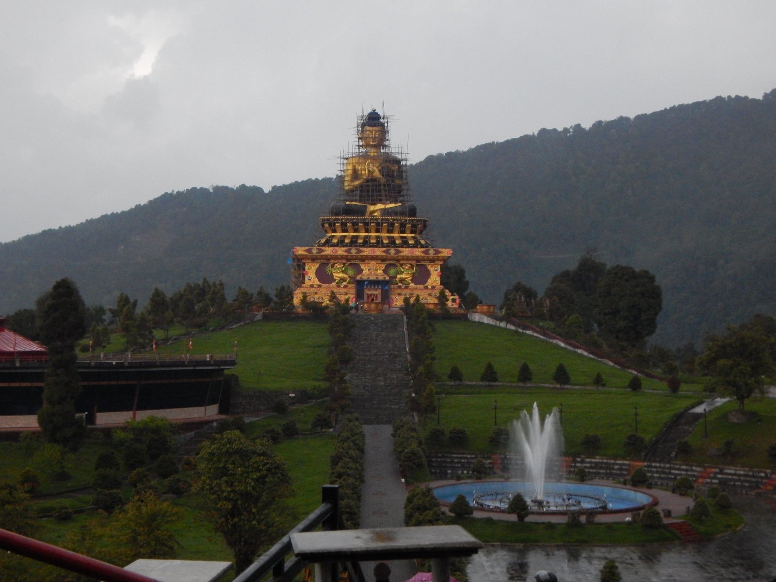 BUDDHA TEMPLE AT RAVANGLA